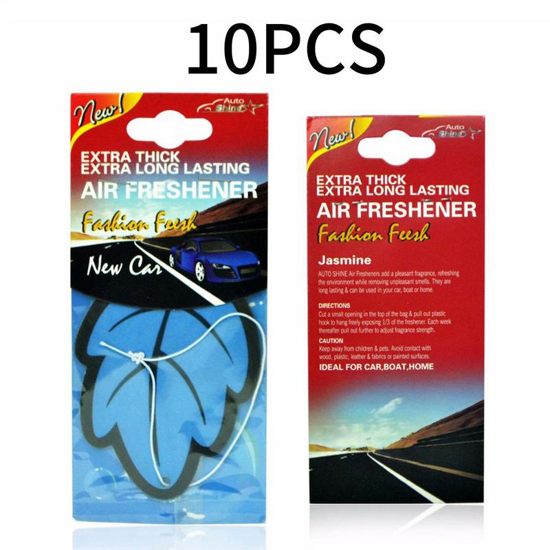 Home Fragrance Jasmine - 10PCS Car Air Freshener Natural Scented