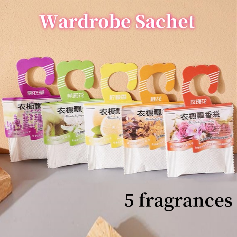 Home Fragrance Janzen - 5pcs Wardrobe Fragrance Sachets Smell Incense