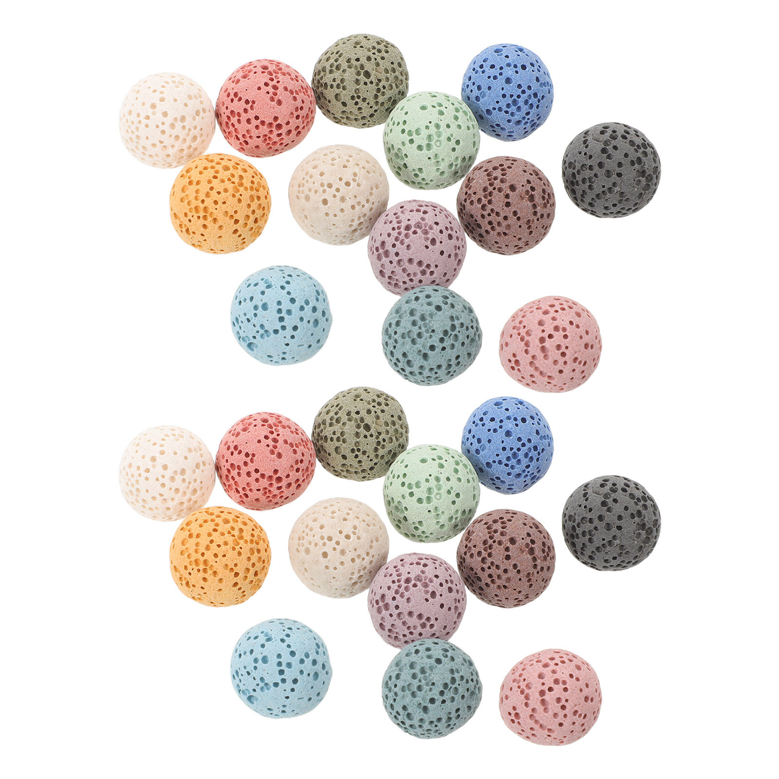 Home Fragrance Diffusers - 26Pcs Aromatherapy Volcanic Rock Diffuser Beads