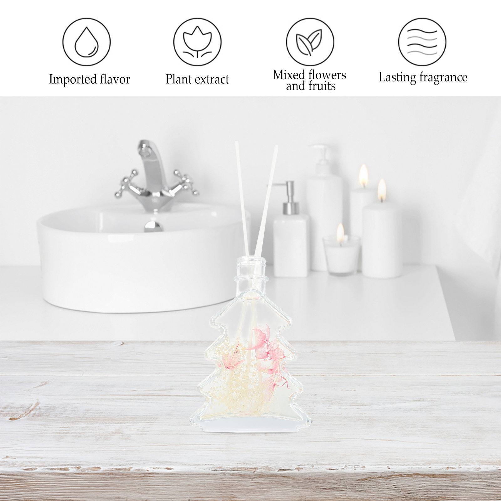 Home Fragrances - Aroma Diffuser Solid Perfume Air Freshener