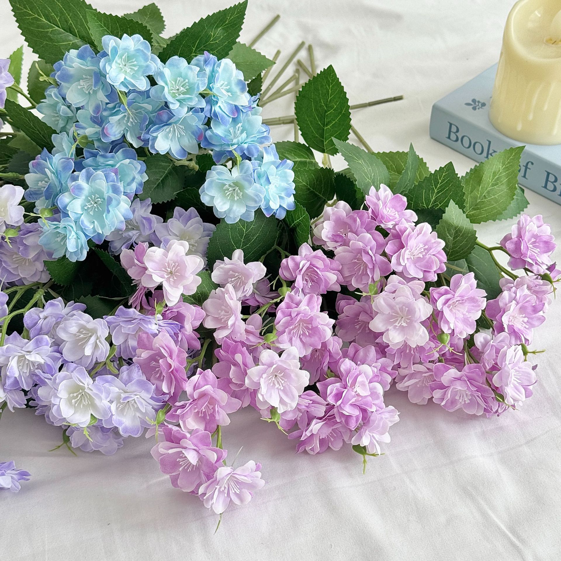 1PC Artificial Jasmine Flower  - Home Fragrance Jasmine ulasan dan harga
