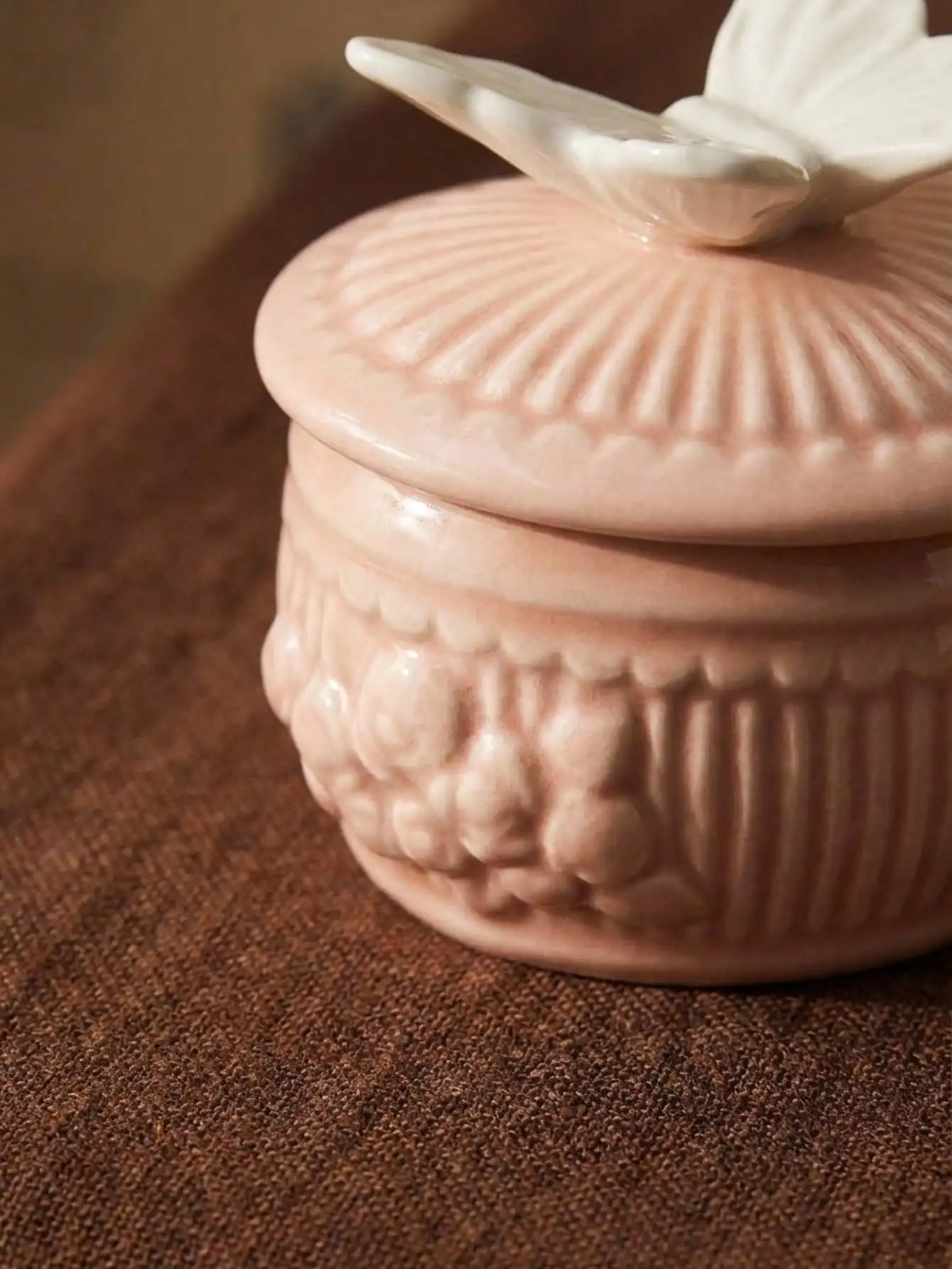 Heart Ceramic Candle Jar With  - Home Fragrances ulasan dan harga