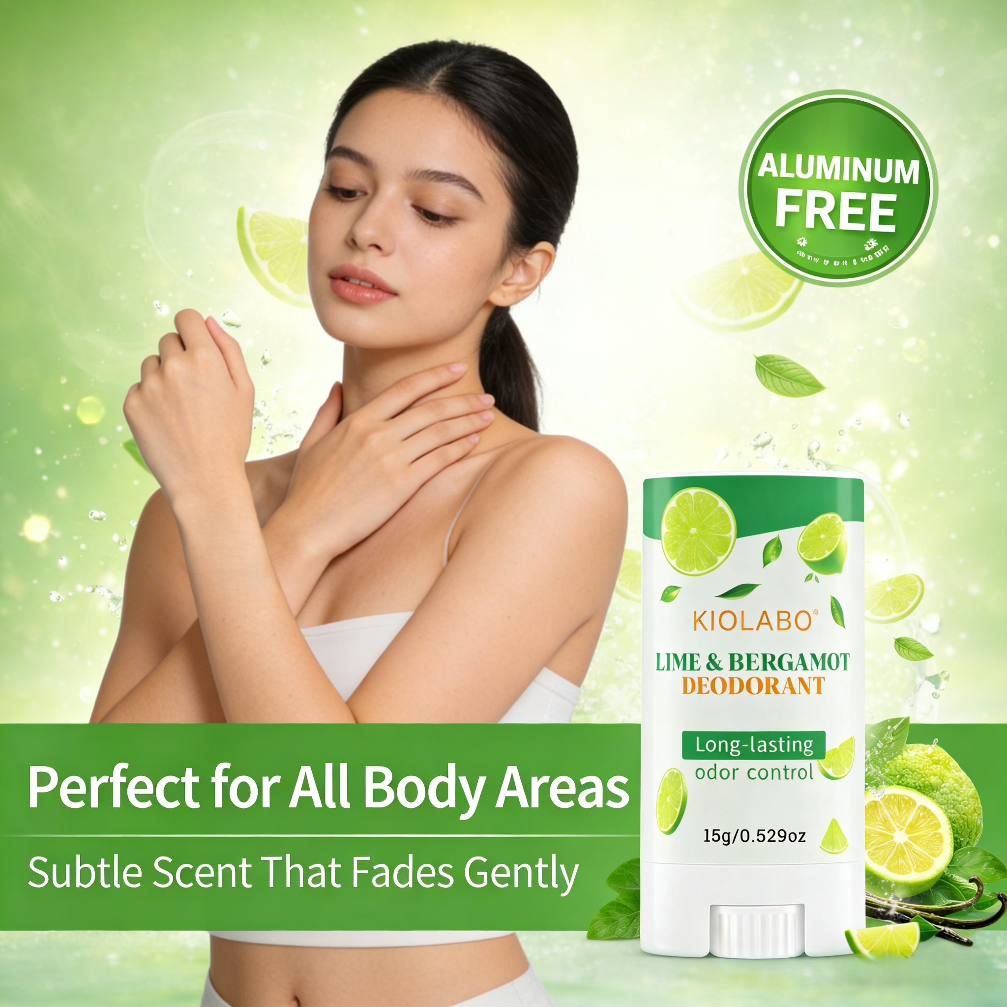 Lime & Bergamot Deodorant Stic - Home Fragrance Bergamot ulasan dan harga