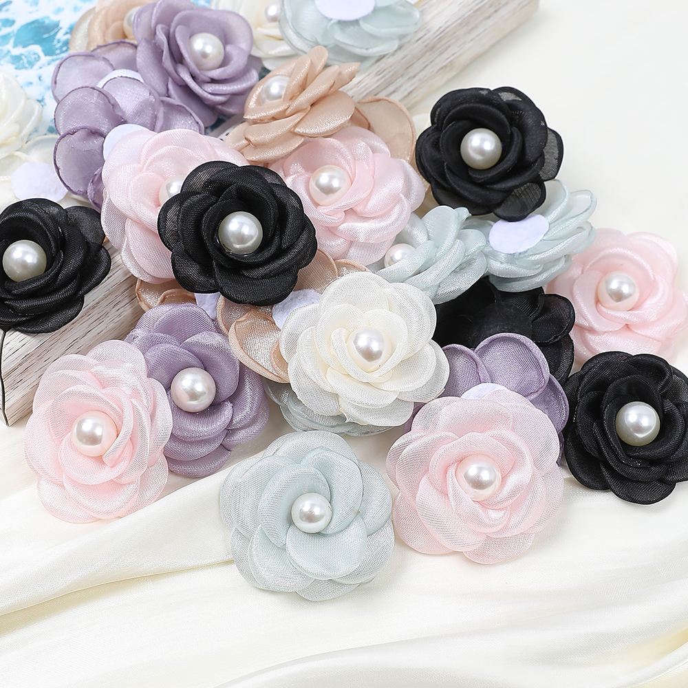 3/5PCS Artificial Flowers Head - Home Fragrance Jasmine ulasan dan harga