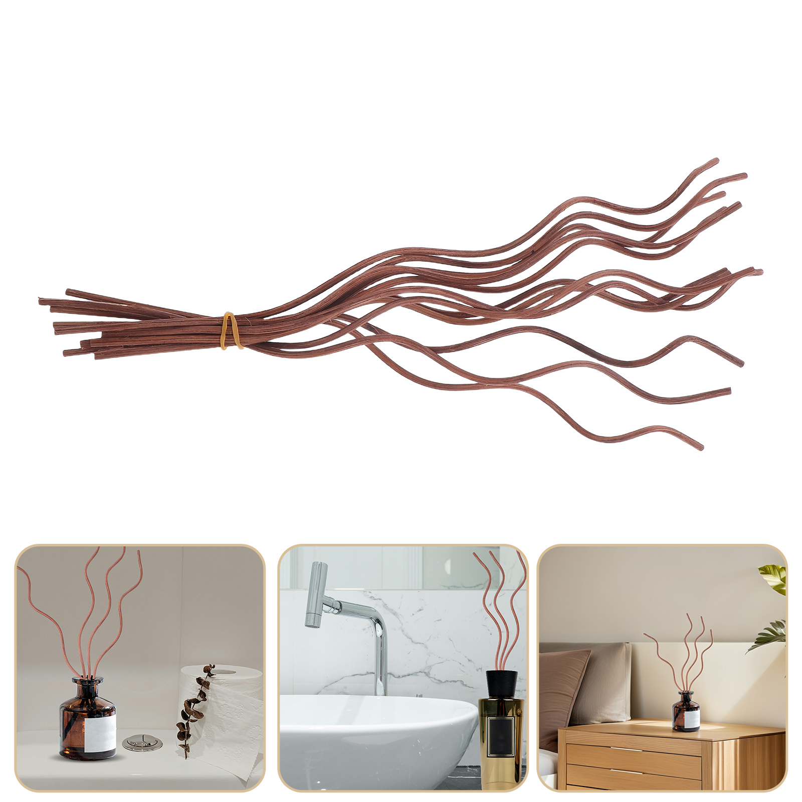 50pcs Diffuser Sticks Aroma Re - Home Fragrance Reed Diffuser Refill ulasan dan harga