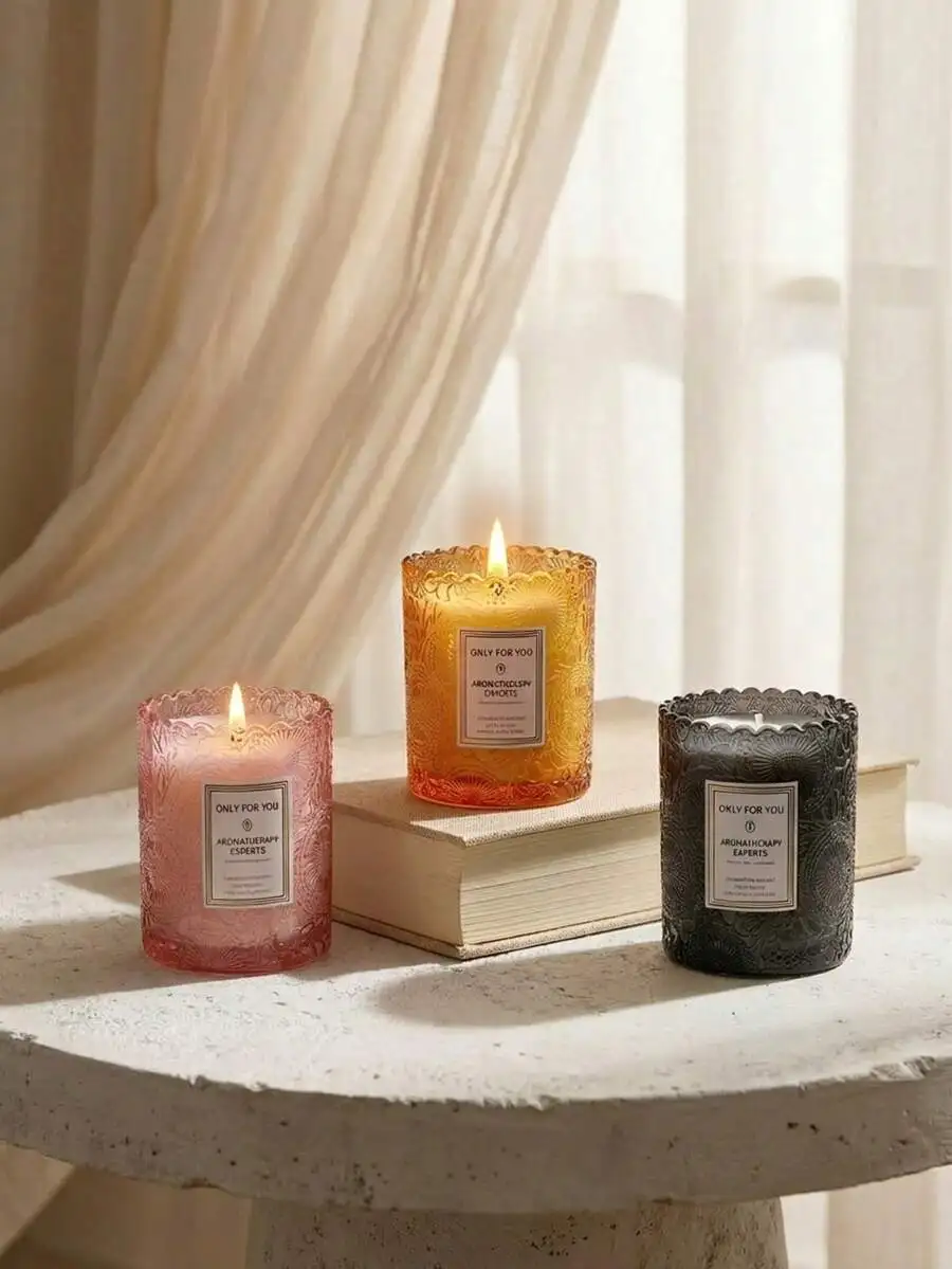 Natural Soy Wax Scented Candle - Home Fragrances ulasan dan harga