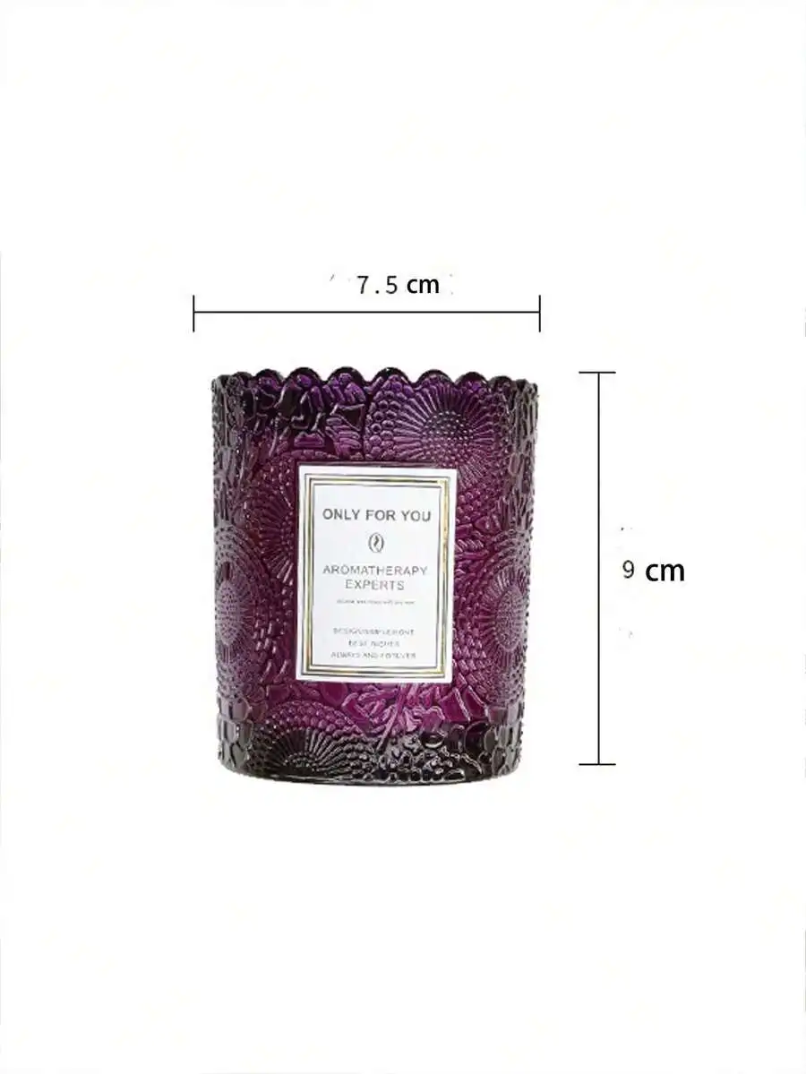 Natural Soy Wax Scented Candle - Home Fragrances ulasan dan harga
