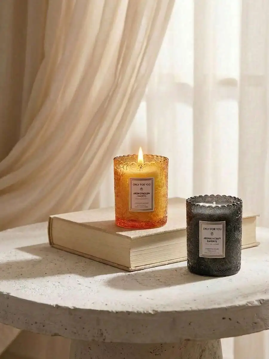 Natural Soy Wax Scented Candle - Home Fragrances ulasan dan harga