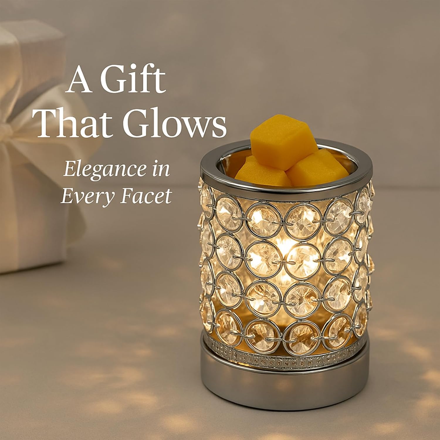 Electric Crystal Wax Melt Warm - Fragrance Home Decor ulasan dan harga