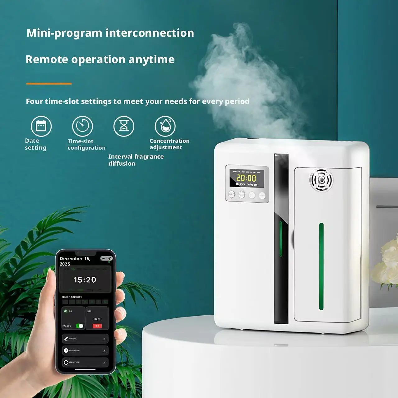 Smart Aroma Diffuser Home Comm - Home Fragrance Janzen ulasan dan harga