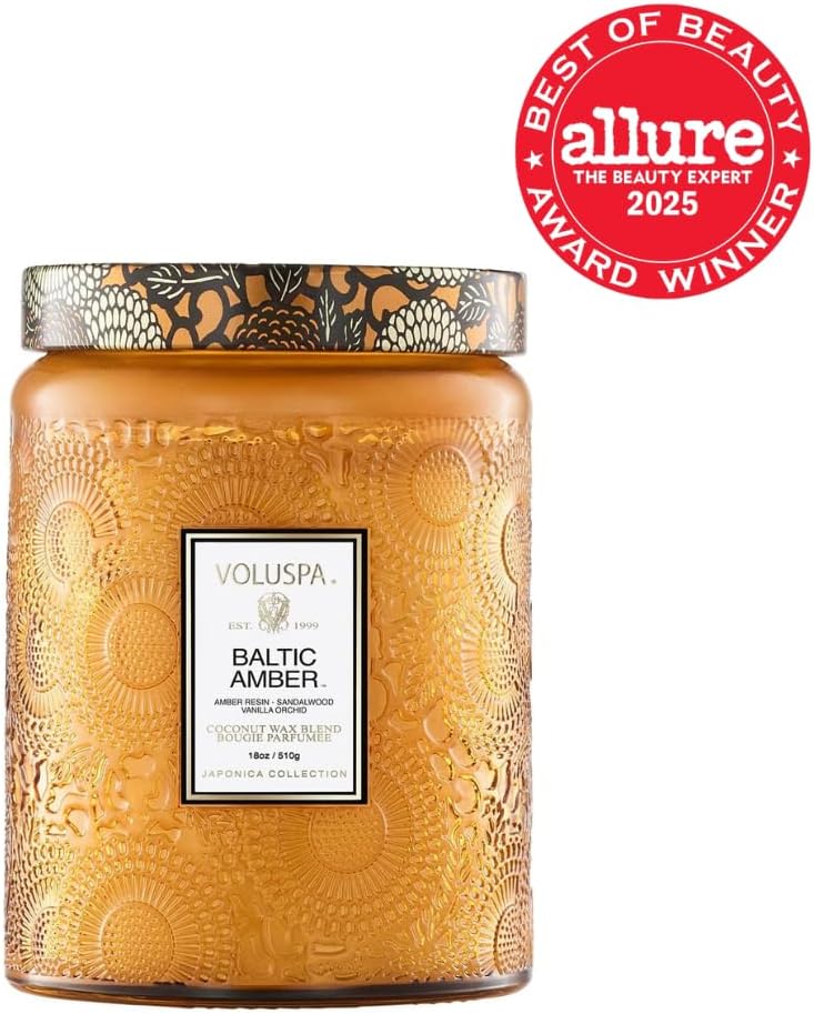 Baltic Amber Candle 18 oz Coco - Amber Jar Candle ulasan dan harga