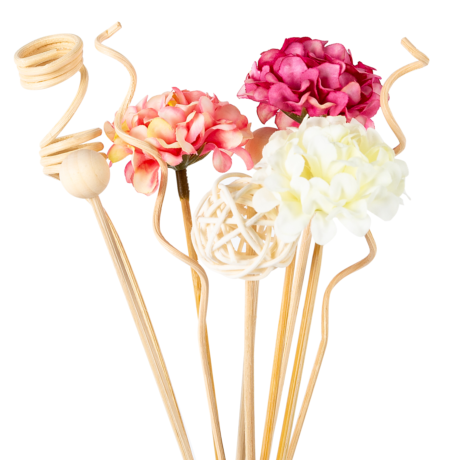 NEW 10PCS Pink Hydrangea Flowe - Home Fragrance Stick ulasan dan harga
