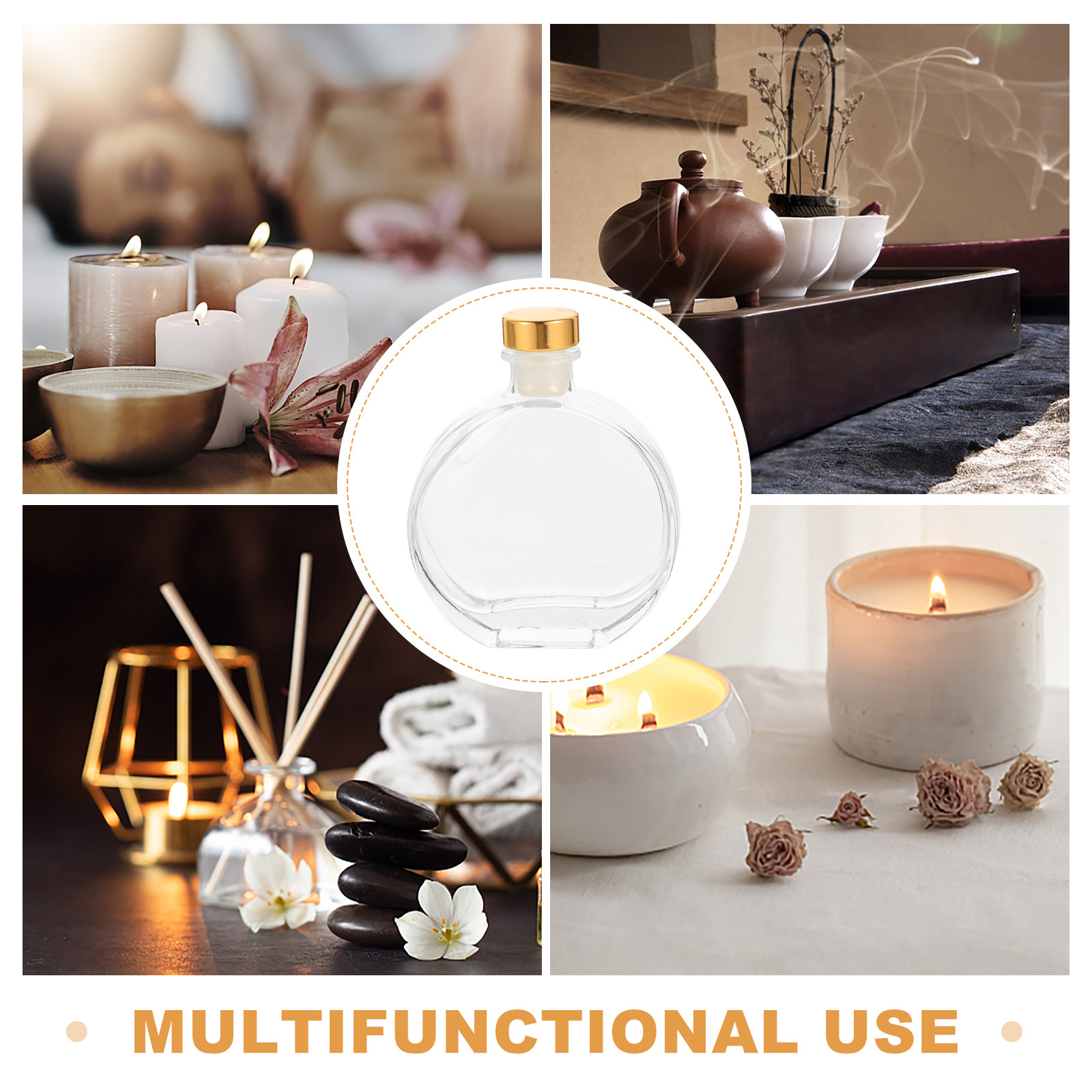 3Pcs Glass Aromatherapy Diffus - Home Fragrances ulasan dan harga