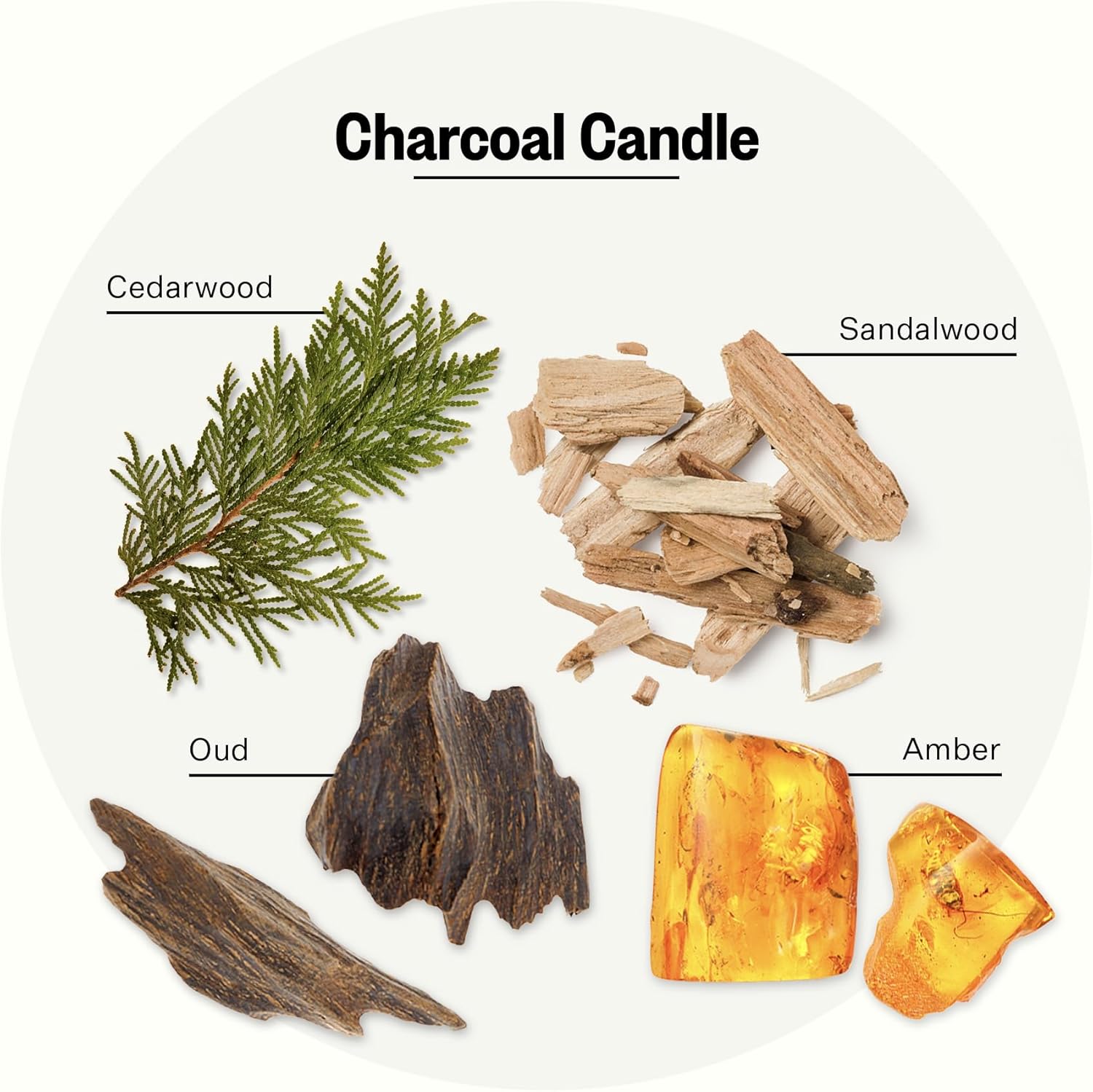 3-Wick Scented Soy Candle, Cha - Amber Jar Candle ulasan dan harga