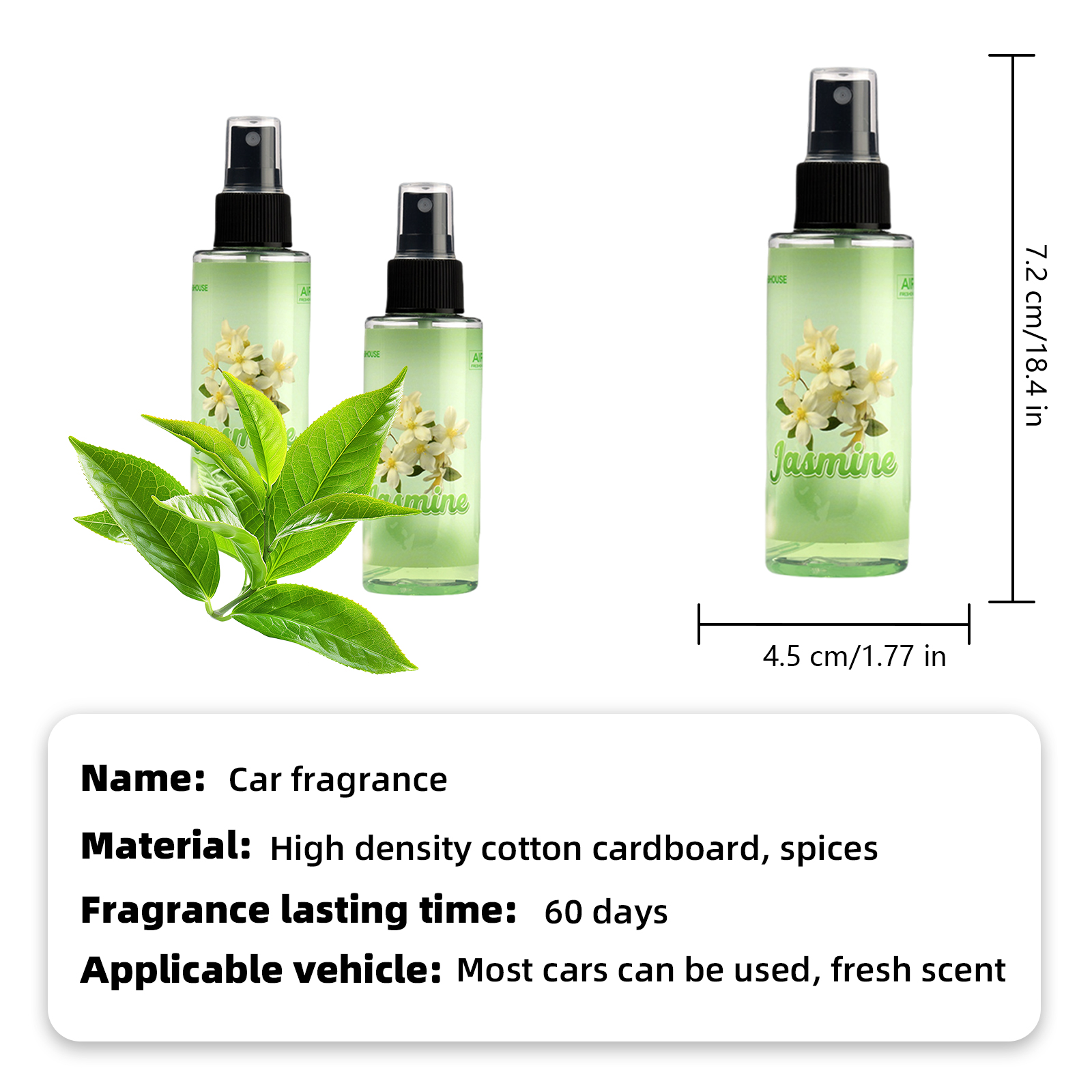 100ml JASMINE-Scented Hand-Spr - Home Fragrance Jasmine ulasan dan harga