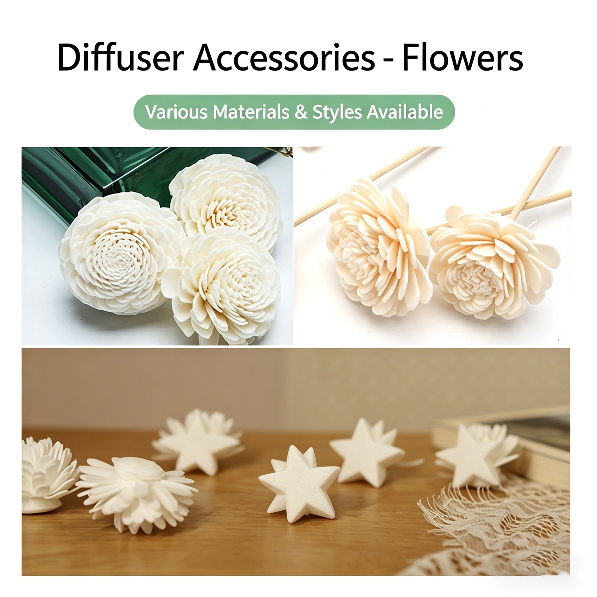 10PCS Rattan Reed Diffuser Sti - Home Fragrance Reed Diffuser Refill ulasan dan harga