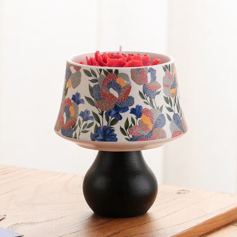 Iris Goblet Wooden Bottom Cand - Home Fragrance Iris ulasan dan harga