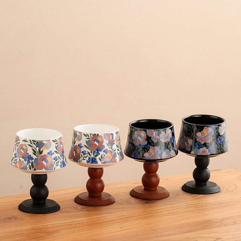 Iris Goblet Wooden Bottom Cand - Home Fragrance Iris ulasan dan harga