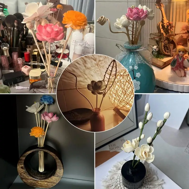 Artificial  Hydrangea Flower R - Home Fragrance Stick ulasan dan harga