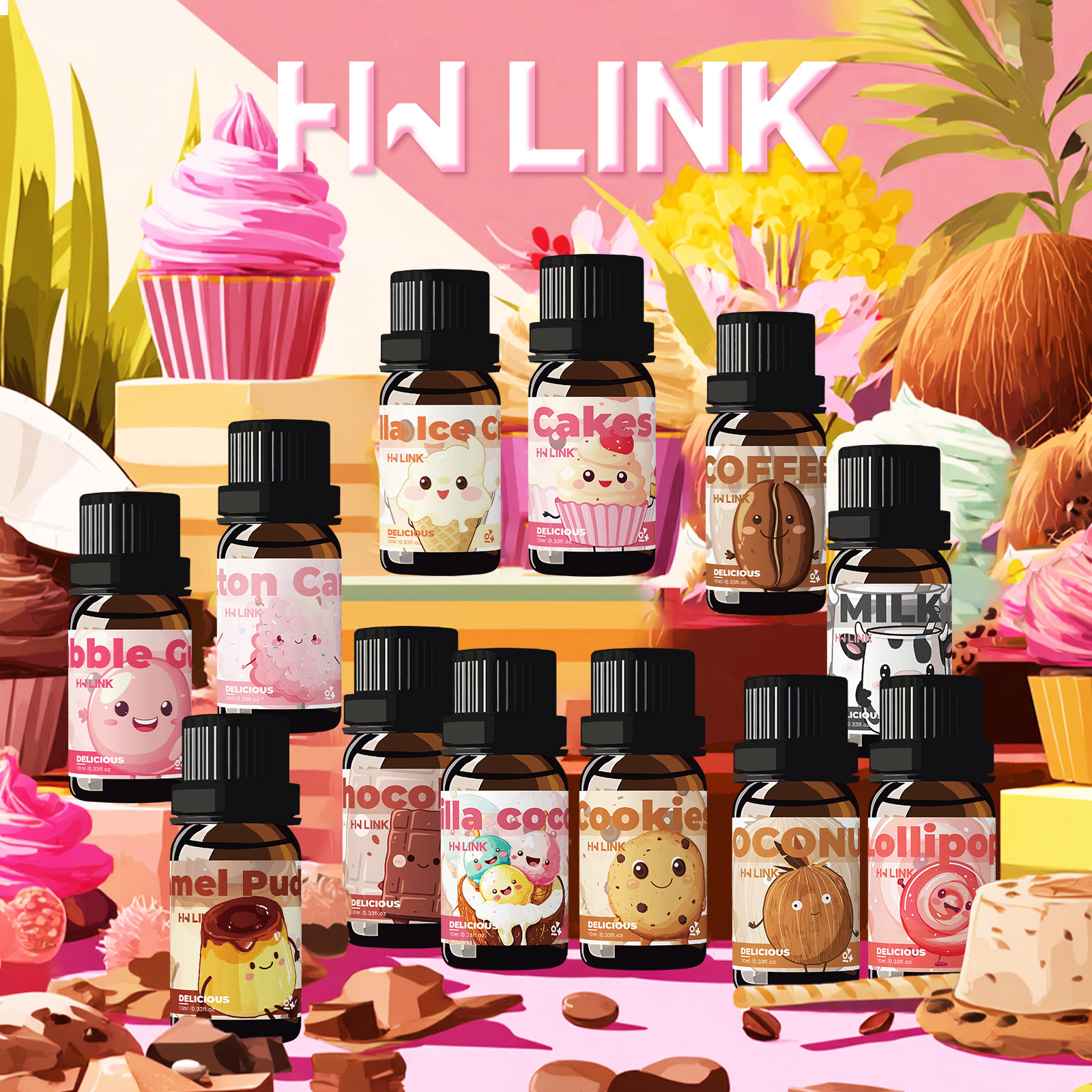 2pc Delicious Essential Oils f - Home Fragrance Diffuser Oil ulasan dan harga