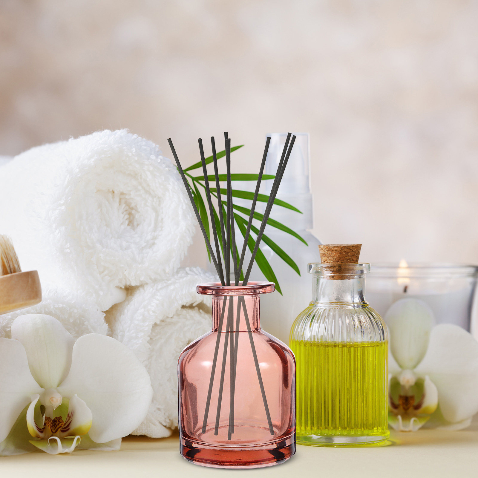 2Pcs Reed Diffuser Glass Bottl - Home Fragrance Reed Diffuser Refill ulasan dan harga