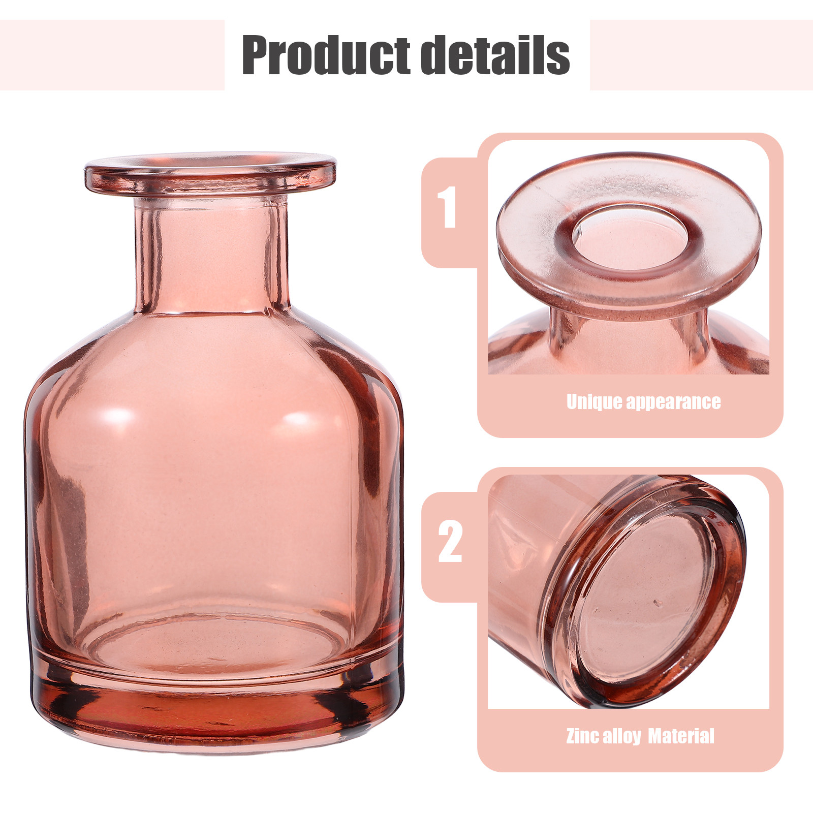 2Pcs Reed Diffuser Glass Bottl - Home Fragrance Reed Diffuser Refill ulasan dan harga