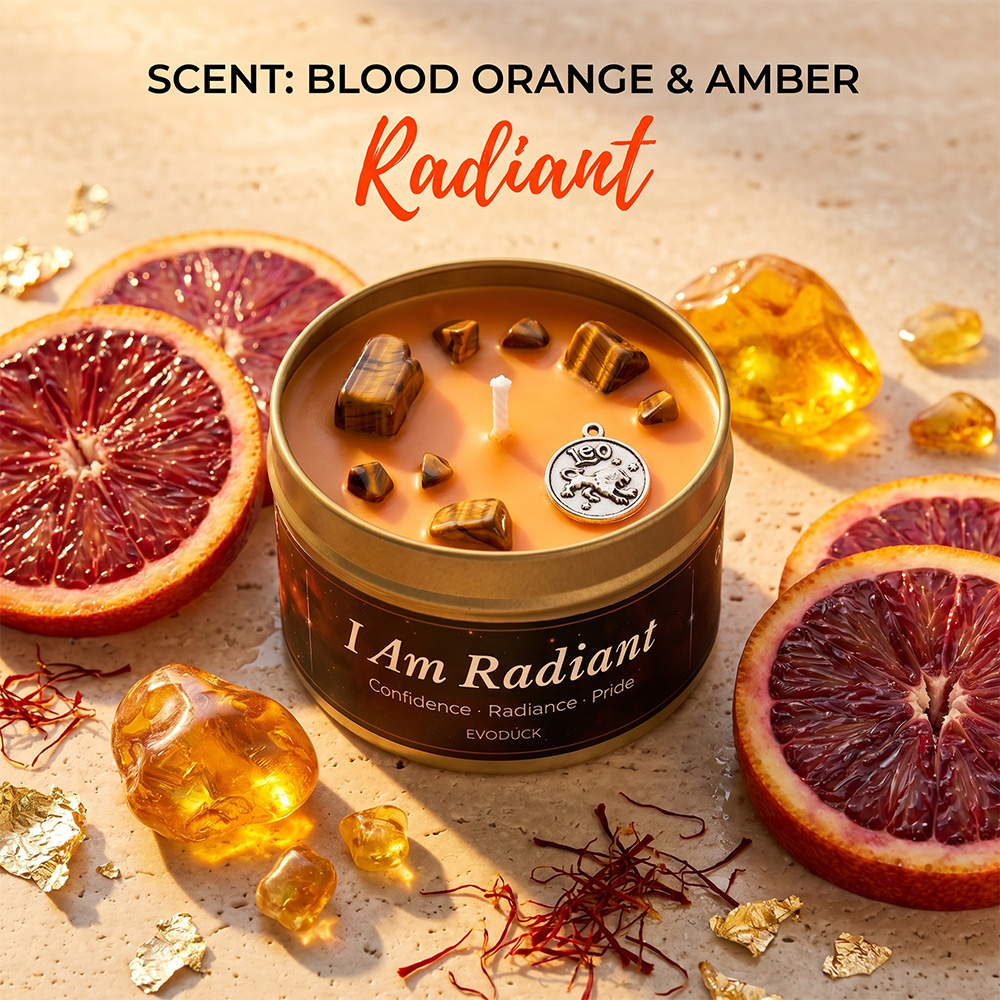 Leo Zodiac Scented Candle, Ced - Home Fragrance Bergamot ulasan dan harga