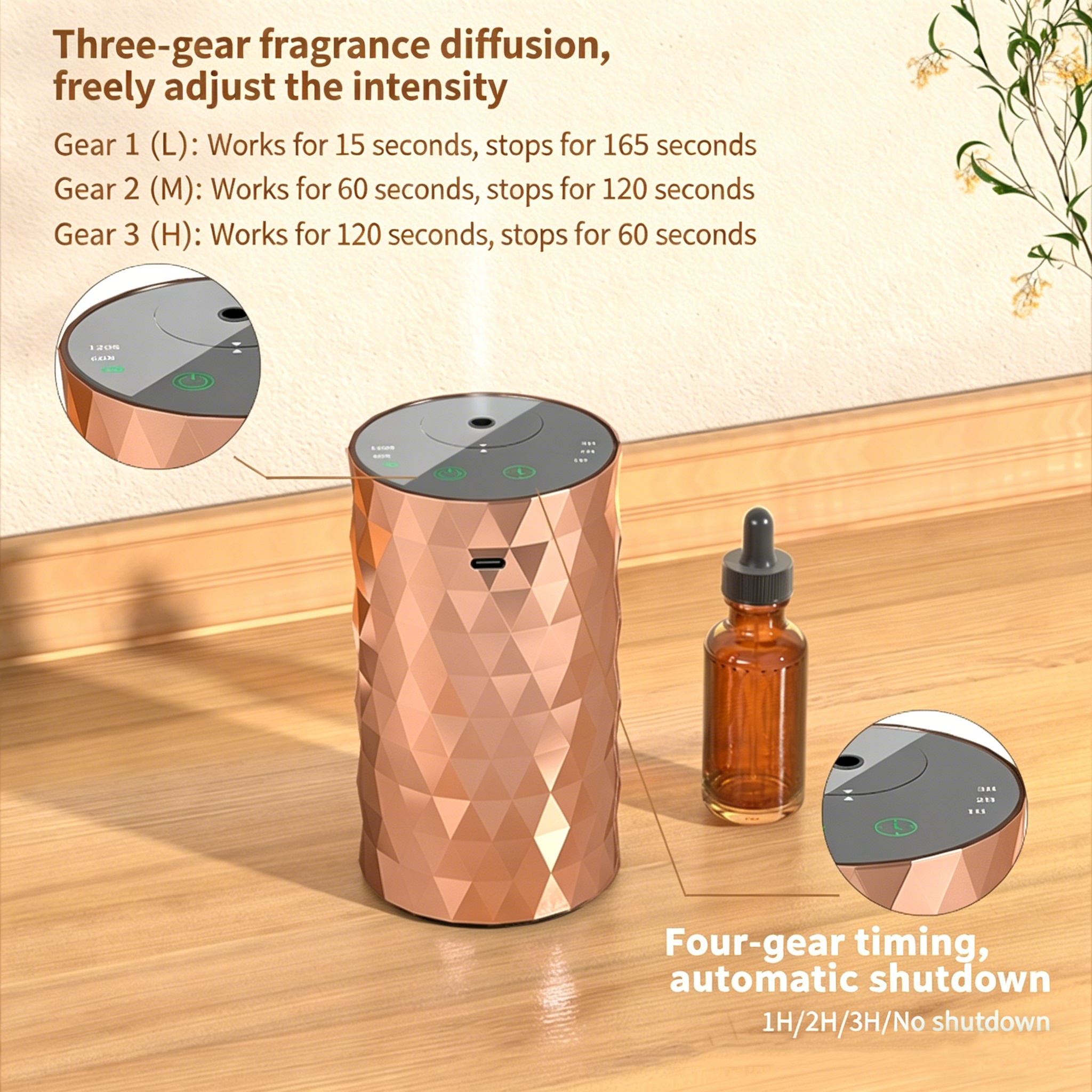 Waterless Essential Oil Diffus - Home Fragrance Diffusers ulasan dan harga