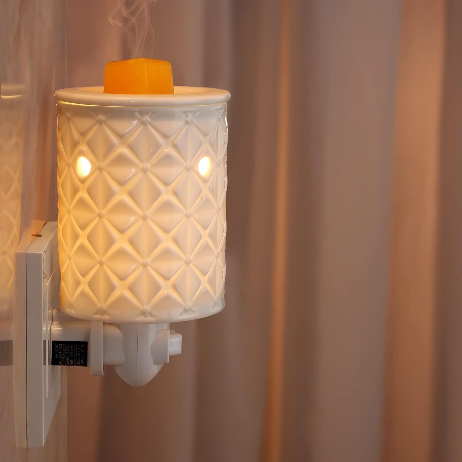 Plug in Wax Melt Warmer, Ceram - Fragrance Home Decor ulasan dan harga