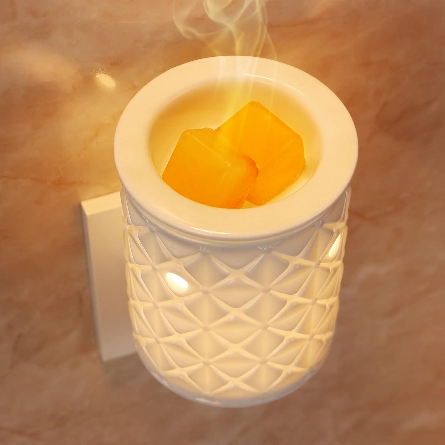 Plug in Wax Melt Warmer, Ceram - Fragrance Home Decor ulasan dan harga