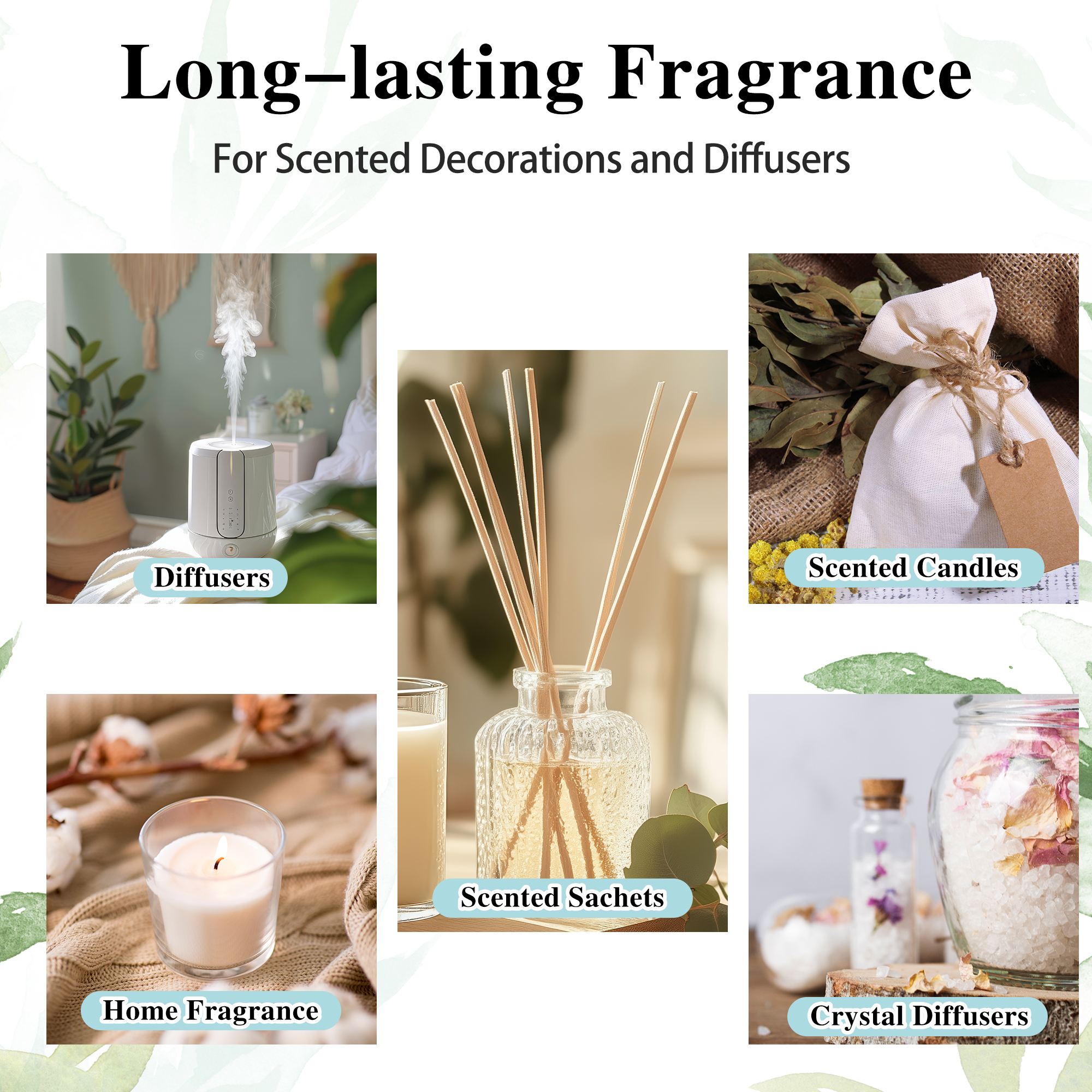 30ml 100ml Pure Natural Essent - Home Fragrance Diffusers ulasan dan harga