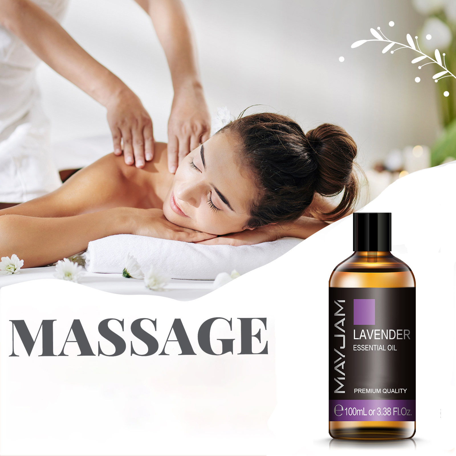 100ml Lavender Essential Oil P - Home Fragrance Bergamot ulasan dan harga