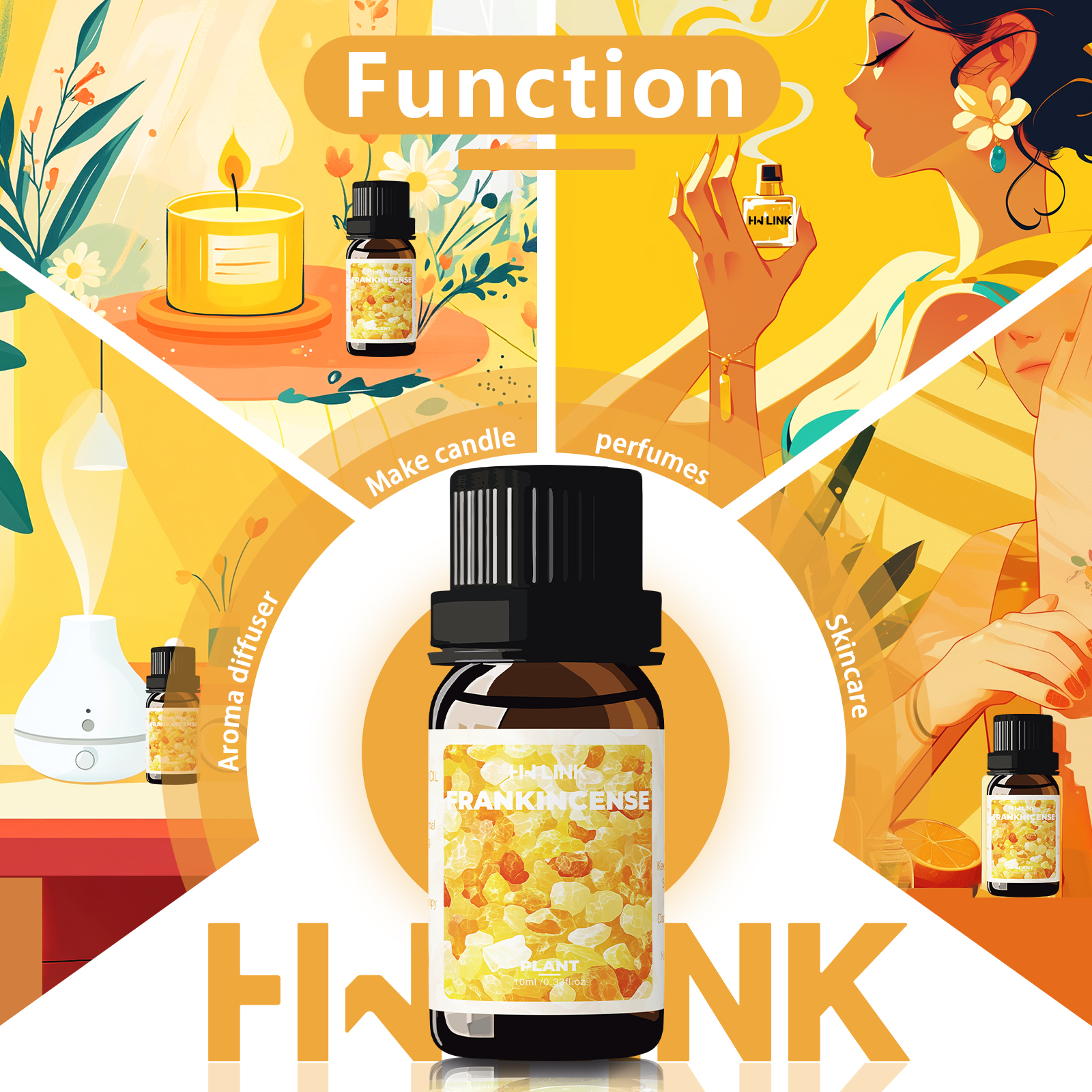 Frankincense Essential Oil 10m - Home Fragrance Diffuser Oil ulasan dan harga
