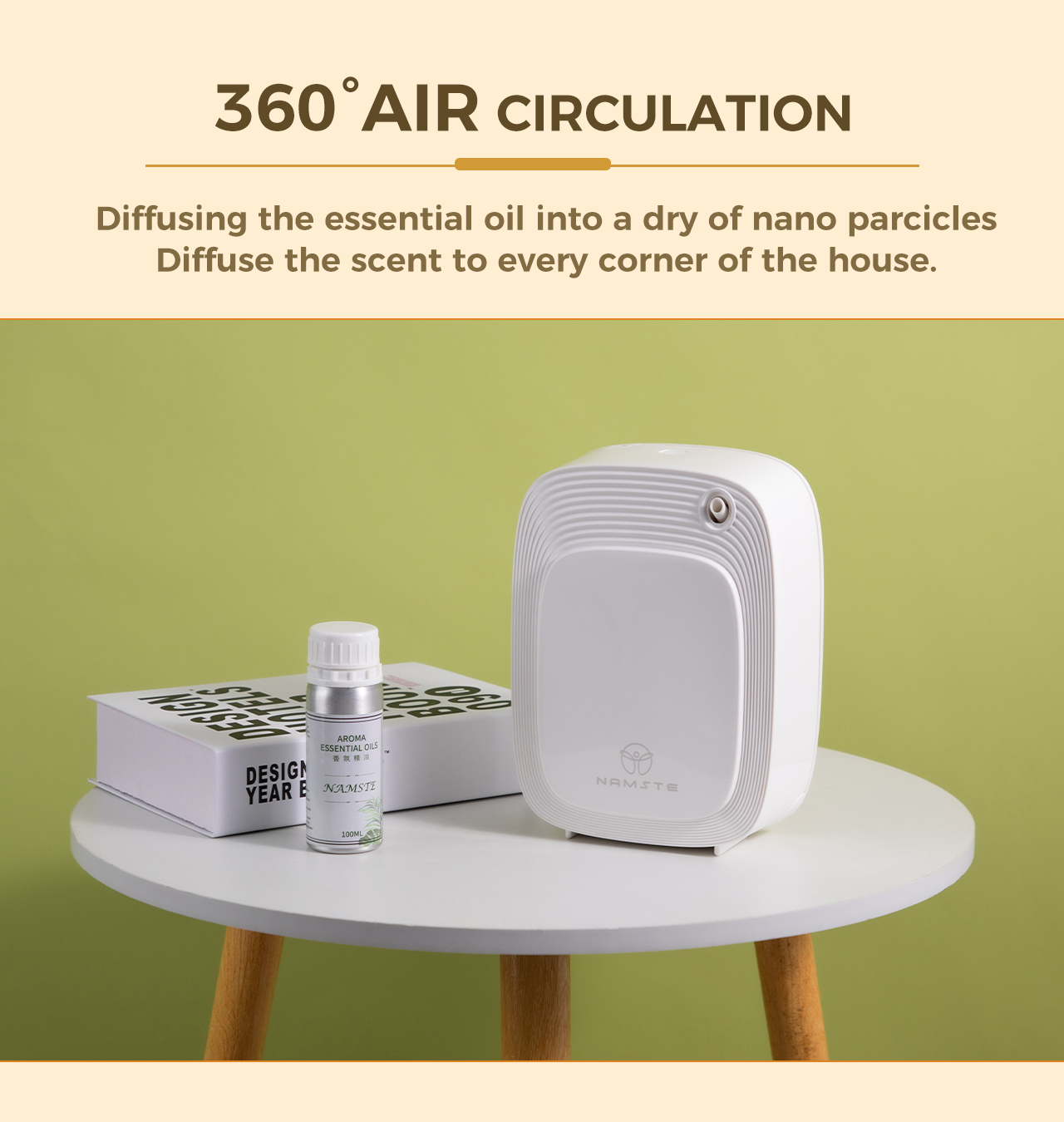 Namste 1000m³ aroma diffuser m - Home Fragrance Janzen ulasan dan harga