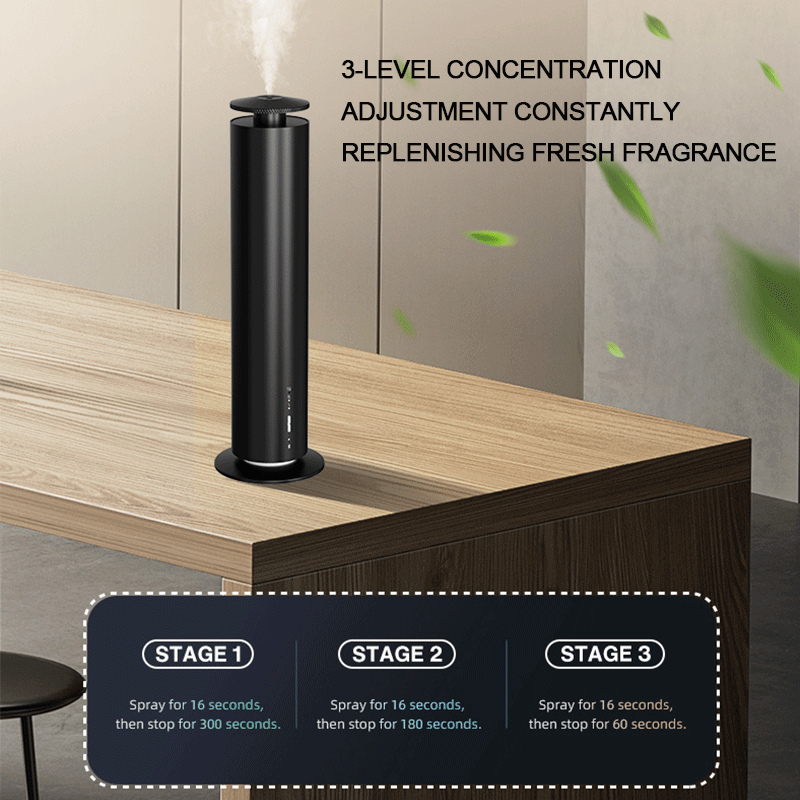JQNING Smart Essential Oil Dif - Home Fragrance Diffuser Oil ulasan dan harga